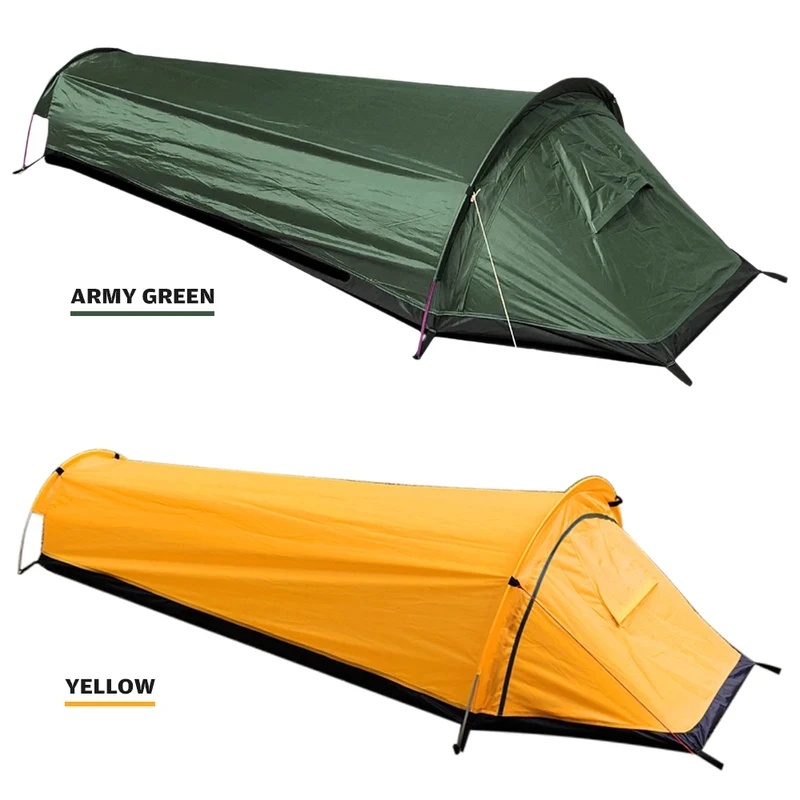 Single-person camping tent Ult - Outdoor Camping Sleeping Bag review and price
