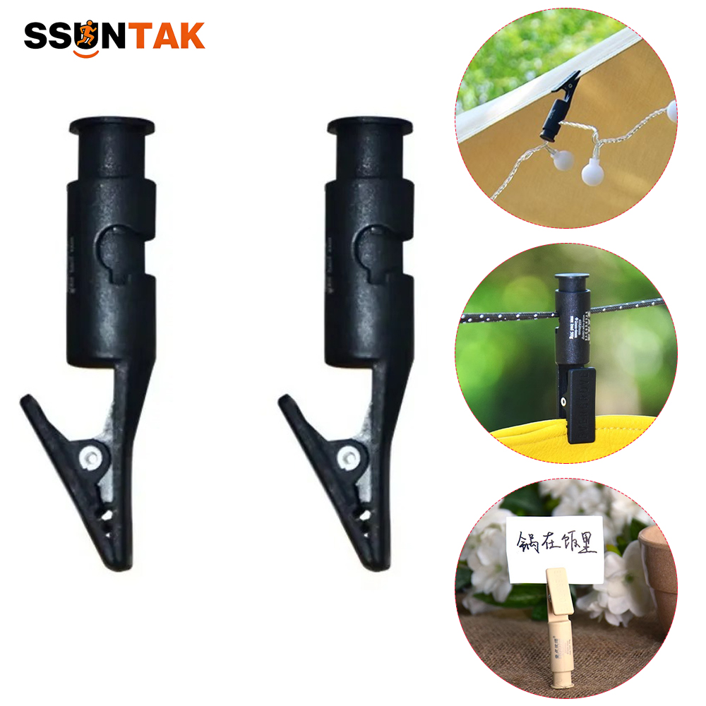 SSUNTAK Windproof Clothes Pegs - Outdoor Camping Lights String review and price