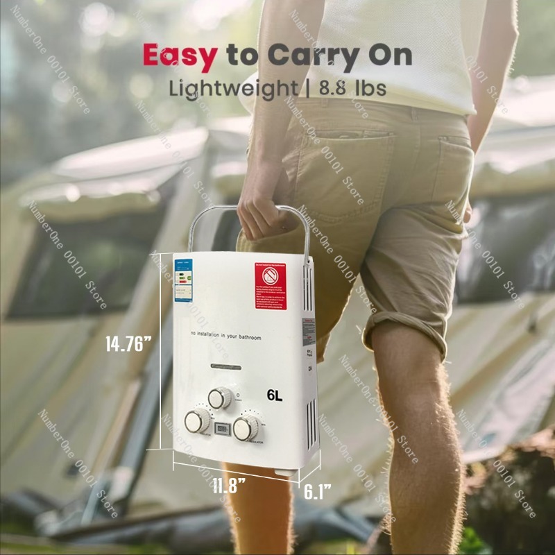 Propane LPG  Gas Tankless Wate - Outdoor Camping Water Heater review and price