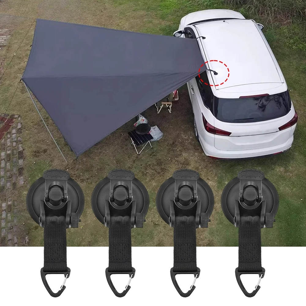 2/4pcs Car Tent Suction Cup Bu - Outdoor Camping Van Tent review and price