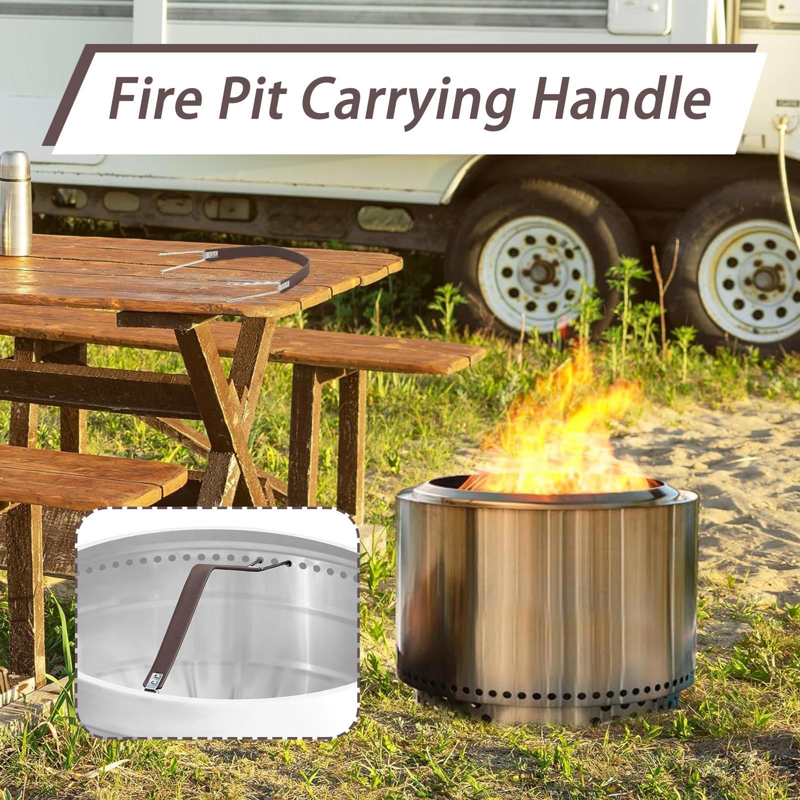 Handle for Fire Pit Lid Fire P - Outdoor Camping Fire Pit review and price