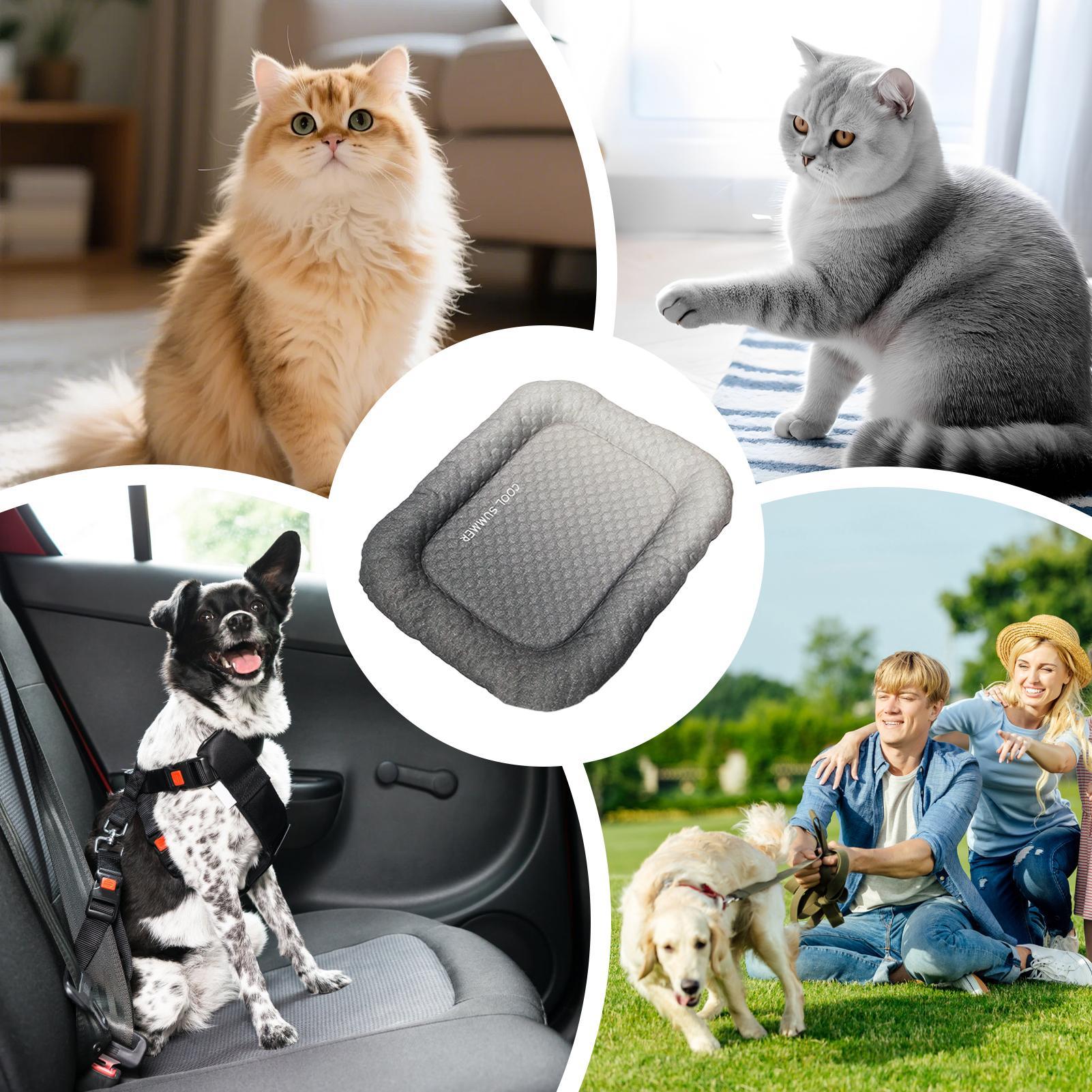 Dog Cooling Bed Portable Non-S - Outdoor Camping Dog Kennel review and price