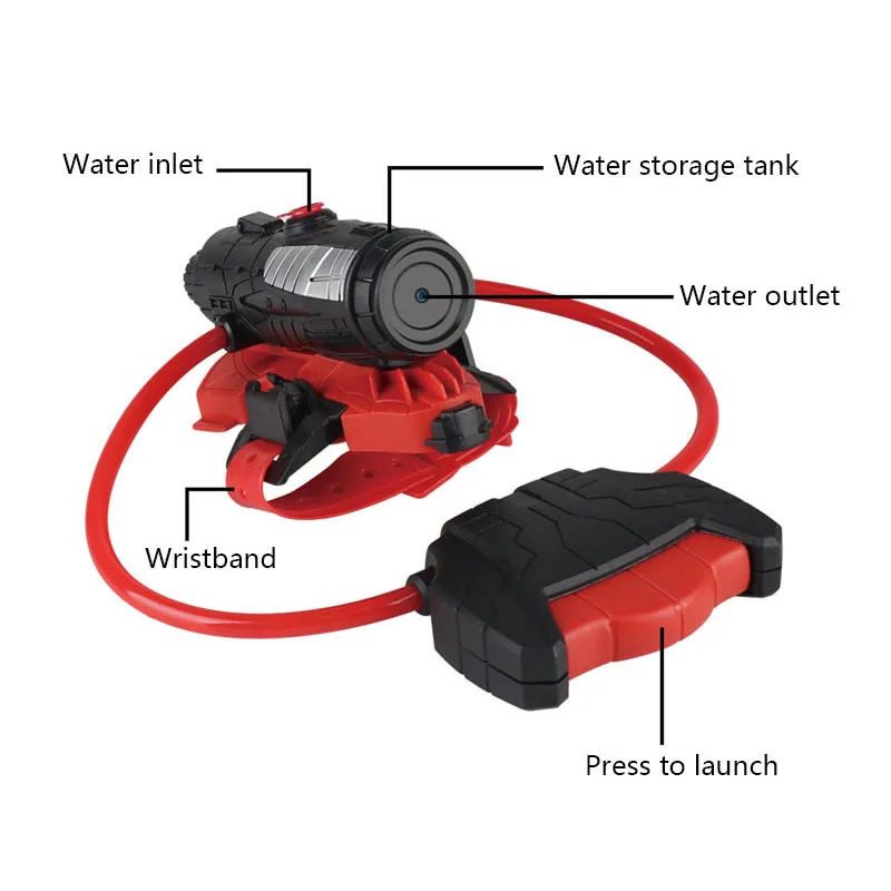 Water Gun Spider Launcher Wris - Outdoor Camping Games For Kids review and price