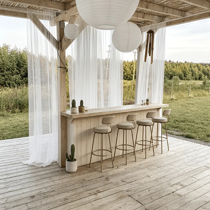 1 Panel Outdoor Curtains with  - Outdoor Camping Wedding Venues review and price