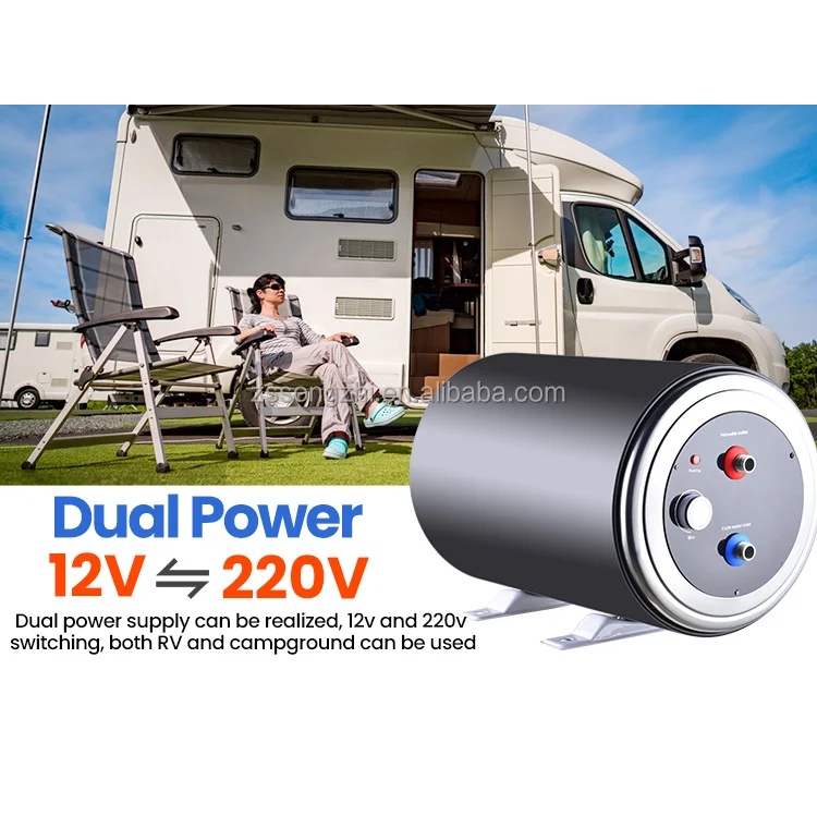 RV 200w Stainless Steel 10l 15 - Outdoor Camping Water Heater review and price