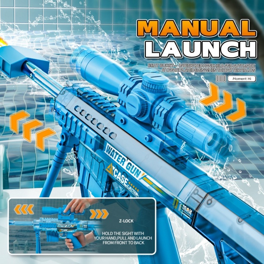 Electric Automatic Sniper Wate - Outdoor Camping Games For Kids review and price