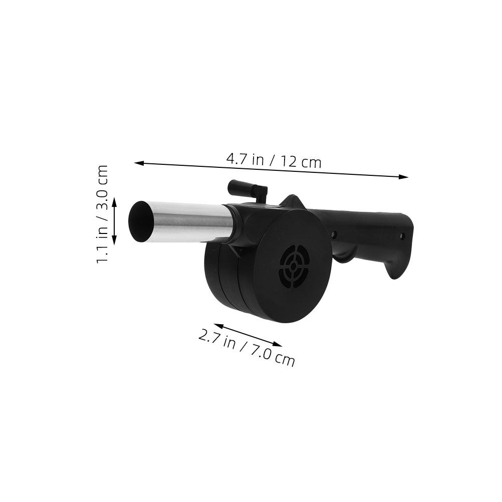 Manual Blower Black Hand Crank - Outdoor Camping Fire Pit review and price